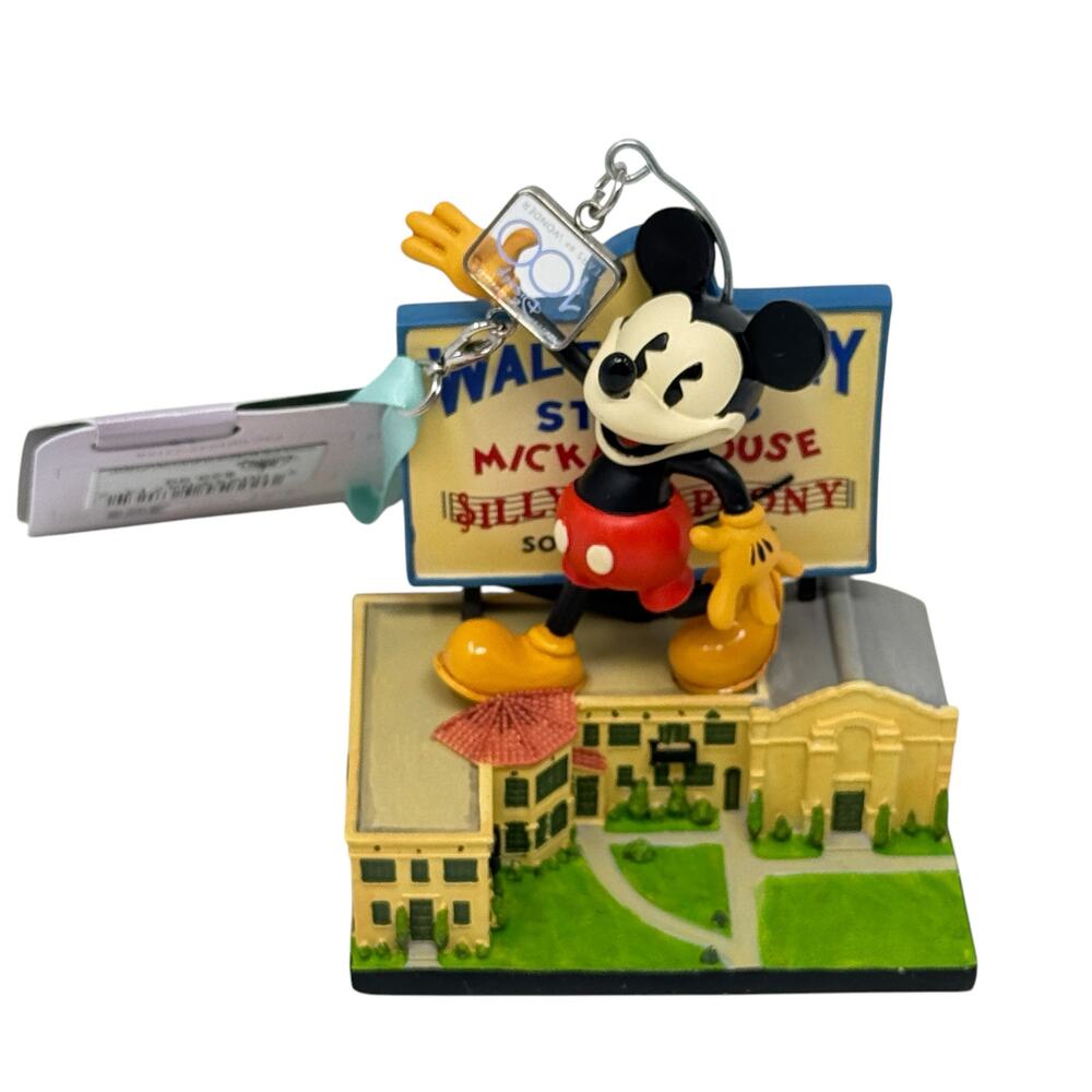 Disney Parks Disney 100 Mickey Mouse Hyperion Studios Sketchbook Ornament NIB‎